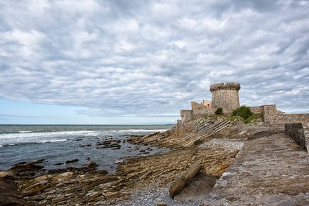 Fortress in the Basque Countryの写真素材