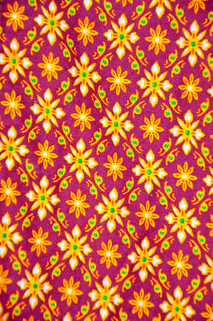Thai silk fabric texture background