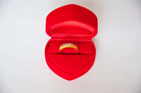 Ring for love and weddingの写真素材