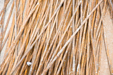 rust on steel for construction