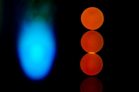 defocus  of bokeh light backgroundの写真素材