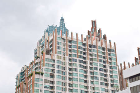 modern building in cityのeditorial素材