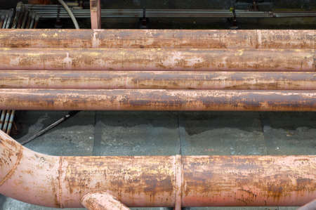 old pipe for waterflow