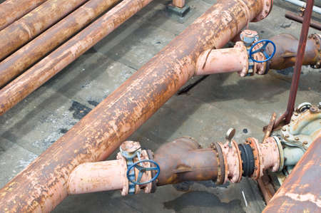 old pipe for waterflow