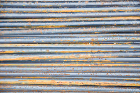 rust on rod steel backgroundの写真素材