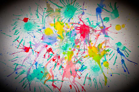 art from water color background