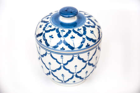 china ware porcelain on white backgroundの写真素材