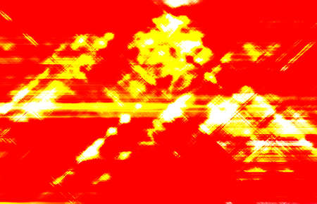 abstract  yellow and red  color background with motion blurの写真素材