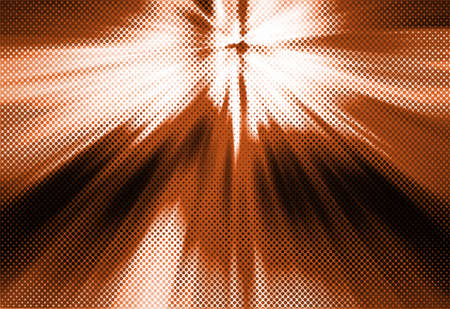 abstract orange    background with motion blurの写真素材