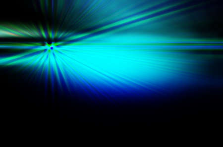 abstract blue  color  background with motion rayの写真素材
