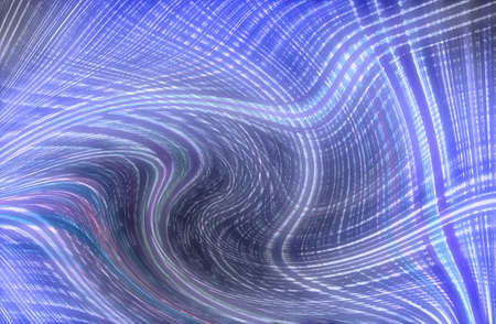 abstract  blue   color background with motion  ray technologyの写真素材
