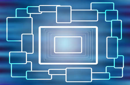 abstract blue color background with motion blurの写真素材