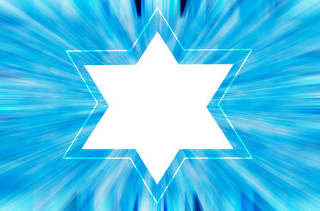 abstract blue color background with motion blurの写真素材