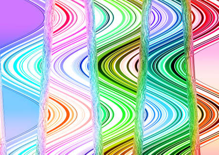 abstract  multicolor  color background with digital wave