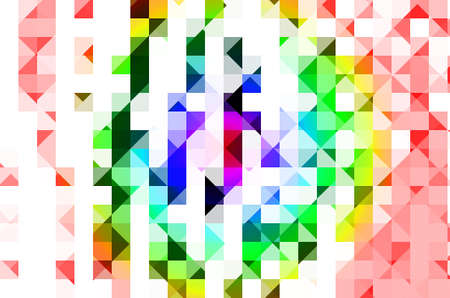 abstract multicolor  background with square pattern