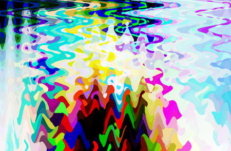 abstract  multicolor  color background with motion waveの写真素材