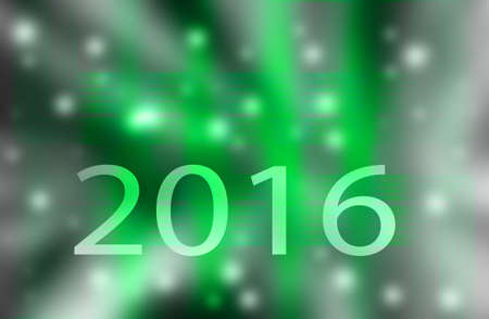 abstract  green  color   background with 2016