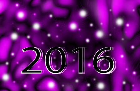 abstract  blue  color background with 2016の写真素材