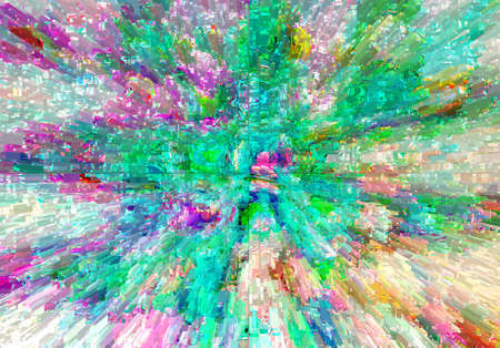 abstract multicolor   texture  background with block blurの写真素材