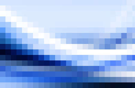 abstract blue color background with motion blur and square patternの写真素材