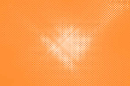 abstract orange  color background with motion blur and black dotの写真素材
