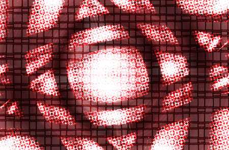 abstract red color  background   with motion wave