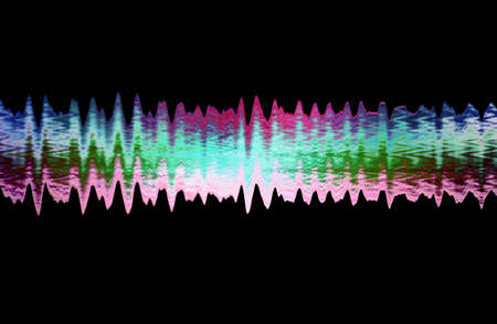 abstract  multicolor  with motion blur on white  background