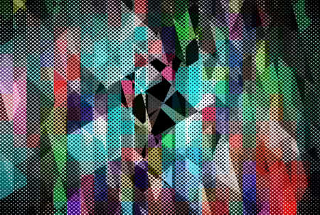 abstract  blue  color backgroround with square pattern
