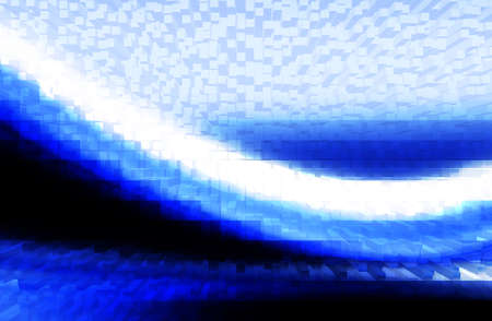 abstract blue color background with motion blurの写真素材