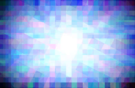 abstract  multicolor background with motion blur and square pattern