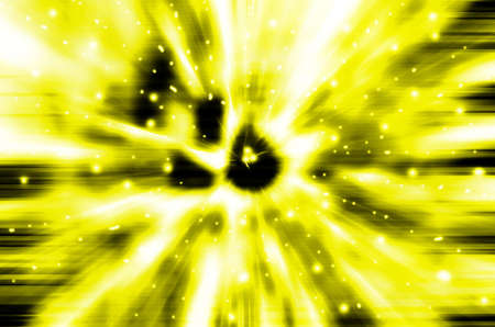 abstract yellow color background with motion blur