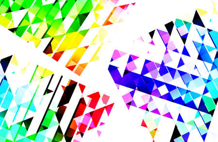abstract multicolor with square pattern style copy space template