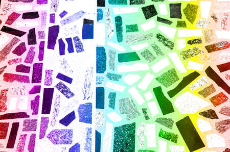 marble rock wall texture background with multicolorの写真素材