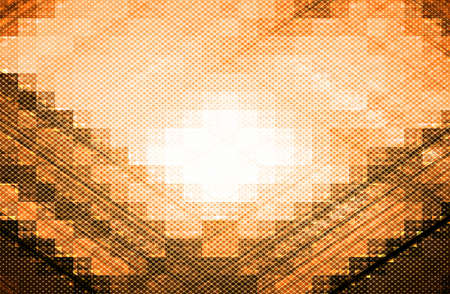 abstract orange   color background with motion blurの写真素材