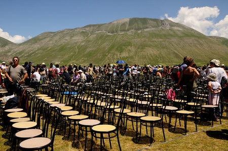 People to the concert of Uto Ughi