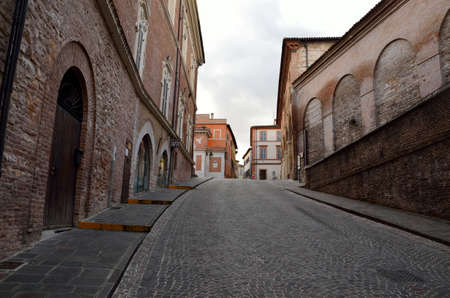 Fabriano alley in Italy