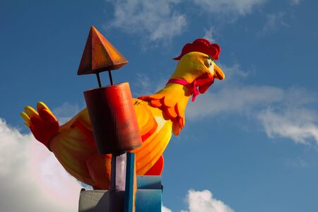 Carnival rooster in Italyのeditorial素材