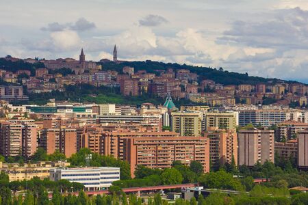 Skyscrapers of Perugia, Umbria - Italyの写真素材
