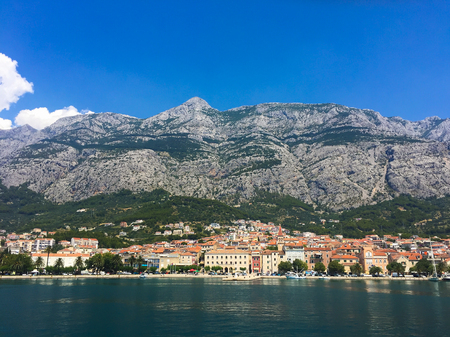 Panoramic view of Spalato in Croatia, Europeの写真素材