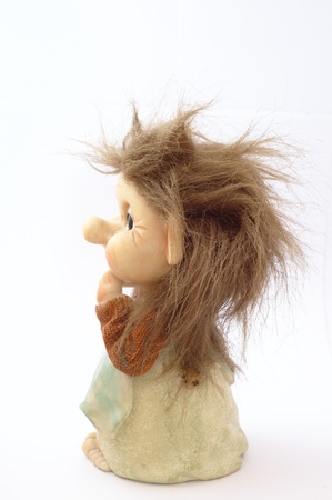 Danish troll dolls (close up)の写真素材