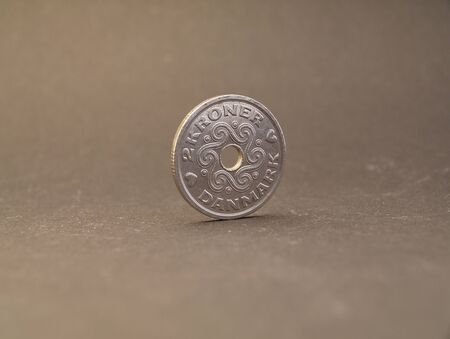 Two Danish kronerの写真素材