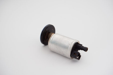 Old fuel pump from oldtimer carの写真素材