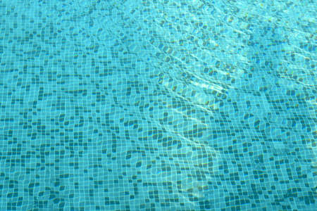 Water wave in swimming pool.