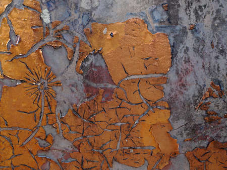 Close up Texture of rusty metal for Background.