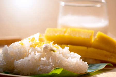 Thai Dessert sweet food in Thailand.の写真素材