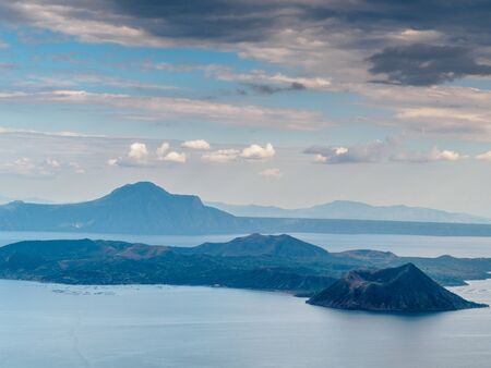 Taal Volcano, Tagaytay, Philippinesの写真素材