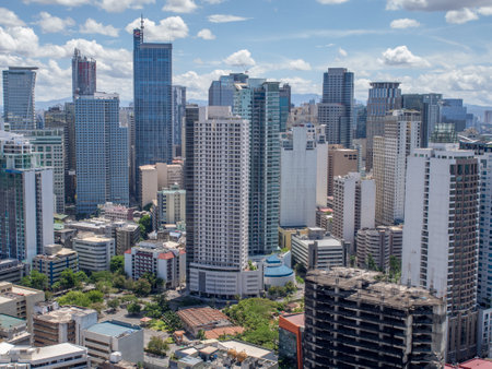 May 9, 2016 Manila Philippines Greenbelt at Makati Cityのeditorial素材