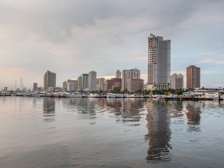 May 15, 2016 Manila Bay at Harbour Squareのeditorial素材