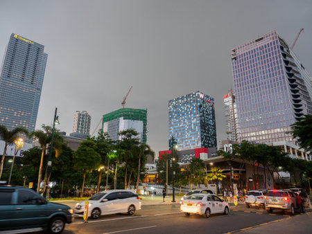 July 24, 2016 high street at fort bonifacio, manila, Philippinesのeditorial素材