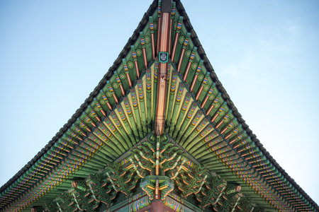 Oct 6, 2016 At Deoksugungのeditorial素材